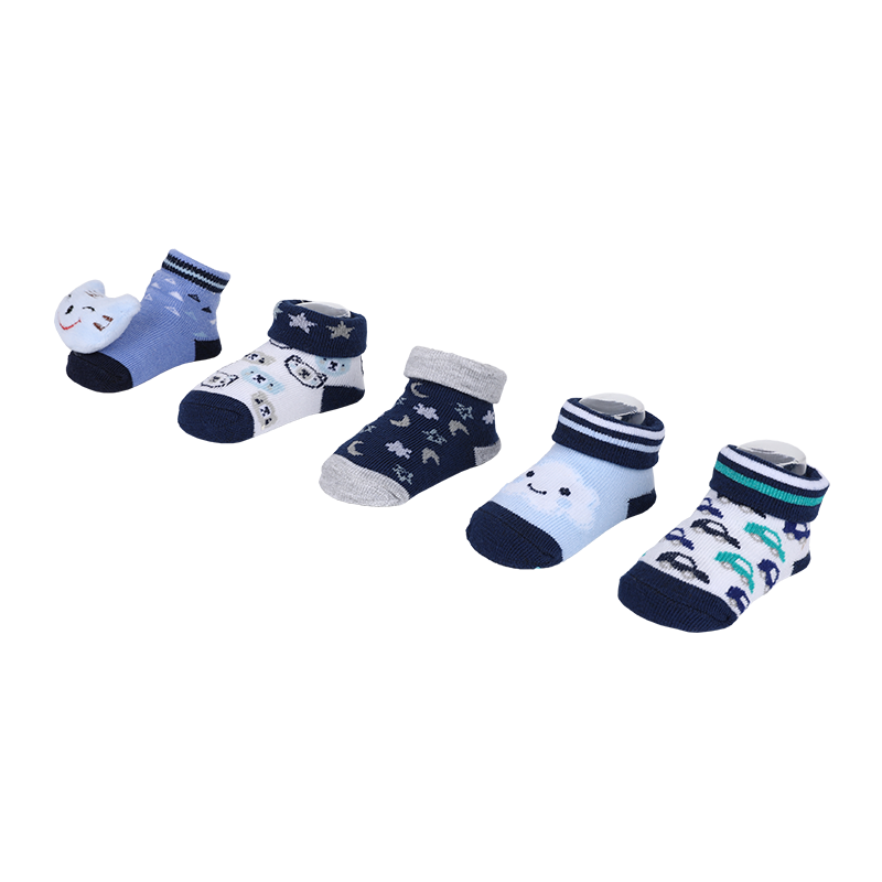 Sarung kaki bayi uniseks 0-12M 96N 0-12M but toddler untuk kanak-kanak lelaki dan perempuan